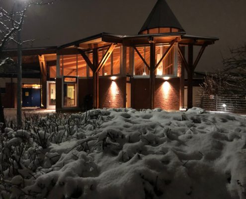 Thomas Kirche im Schnee